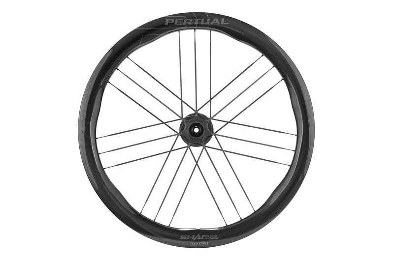 Load image into Gallery viewer, TAVELO PERTUAL SHARP ADV 47/58 Integrated Carbon Spoke Wheelset