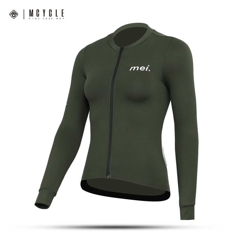 Load image into Gallery viewer, Mcycle Women's Thermal Long Sleeve Jersey 8-18℃ MY253W