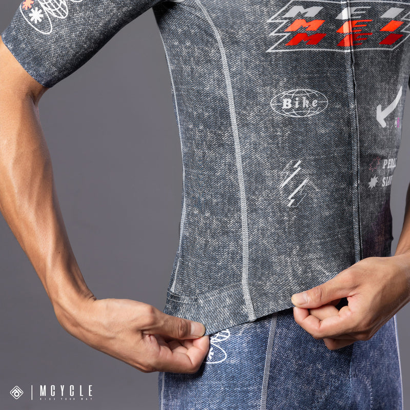 Load image into Gallery viewer, Mcycle Men's Pro Cycling Jersey Top MY372