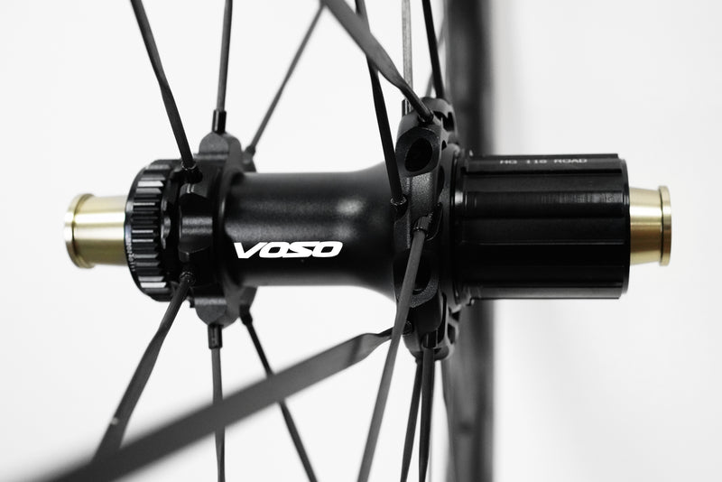 Load image into Gallery viewer, SCOM VOSO Lite Ultimate Undulating Carbon Road Bike Wheels Disc Brake Wheelset