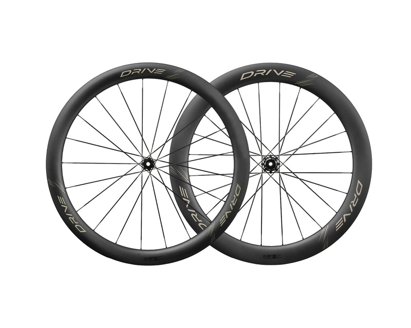 Load image into Gallery viewer, Elitewheels Drive SL CS Carbon‑Spoke Disc Road Wheelset | 48mm / 58mm Depth | UCI‑Approved