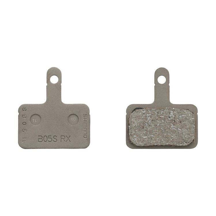 Load image into Gallery viewer, Shimano Disc Brake Pad BP-B05S-RX Resin without Fin for MT200 Brakes OE