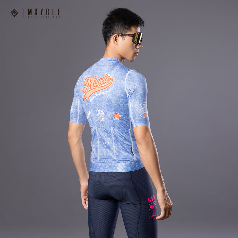 Load image into Gallery viewer, Mcycle Men's Pro Cycling Jersey Top MY372