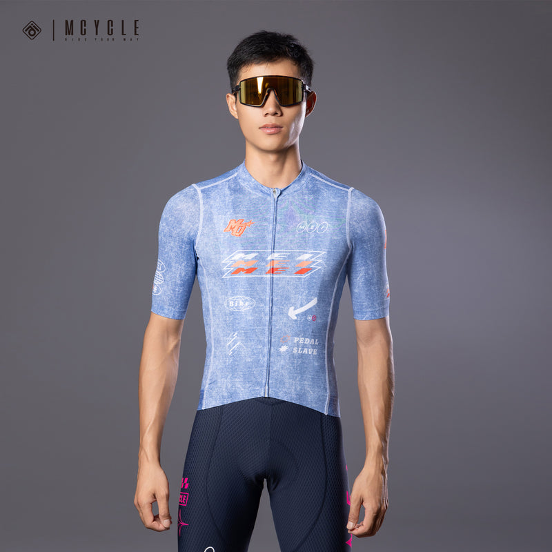 Load image into Gallery viewer, Mcycle Men's Pro Cycling Jersey Top MY372