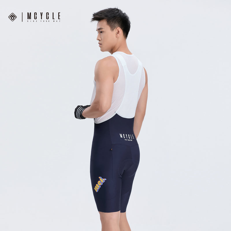 Load image into Gallery viewer, Mcycle Men's Cycling Bib Shorts with Elastic Interface Pads MK093