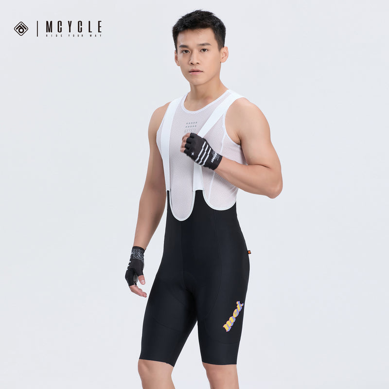 Load image into Gallery viewer, Mcycle Men's Cycling Bib Shorts with Elastic Interface Pads MK093