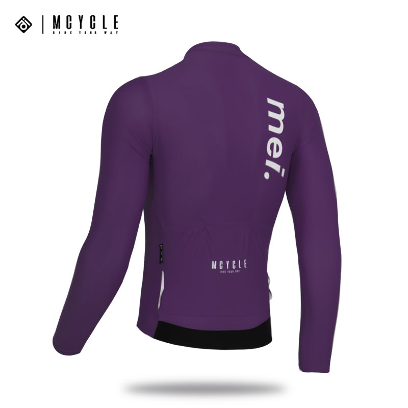 Load image into Gallery viewer, Mcycle Woman Solid Color Long Sleeve Cycling Jersey MY248W