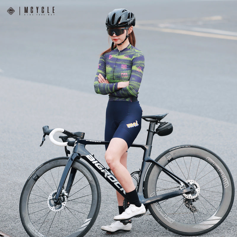 Load image into Gallery viewer, Mcycle Women's Pro Long Sleeve Cycling Jersey MY337W