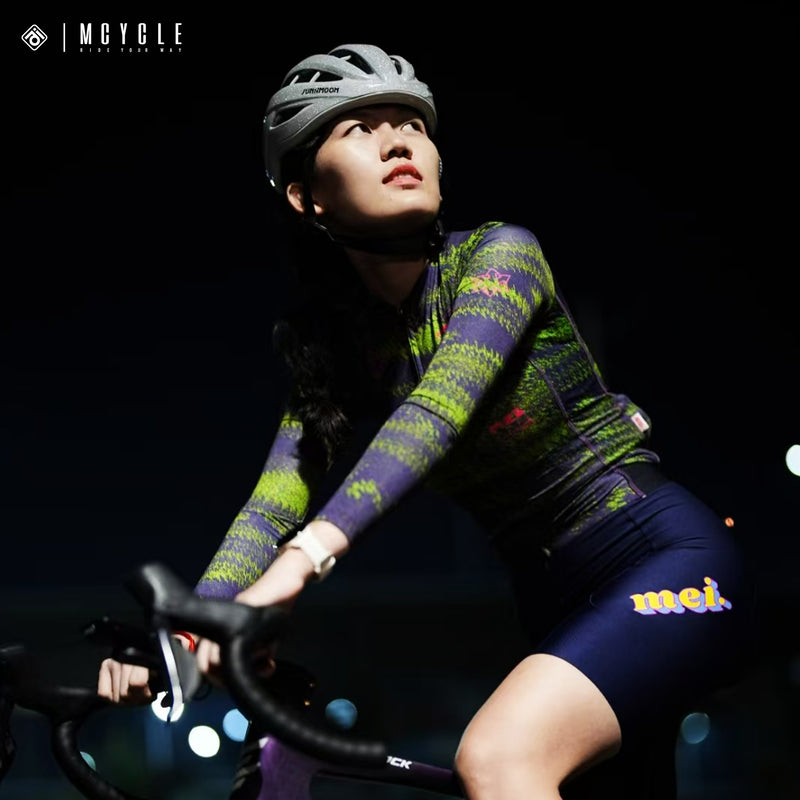 Load image into Gallery viewer, Mcycle Women's Pro Long Sleeve Cycling Jersey MY337W