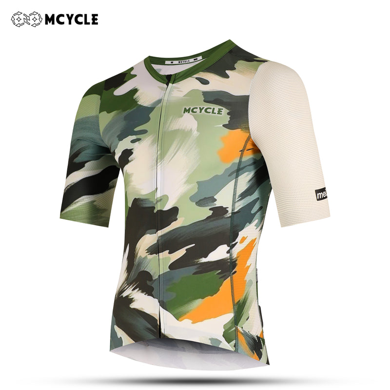 Load image into Gallery viewer, MCYCLE Men's Pro Short Sleeve Cycling Jersey Camouflage MY409