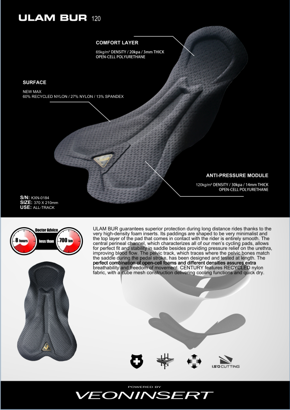 Load image into Gallery viewer, MCYCLE Men's Long Cycling Bib Tights with Side Pockets MK113