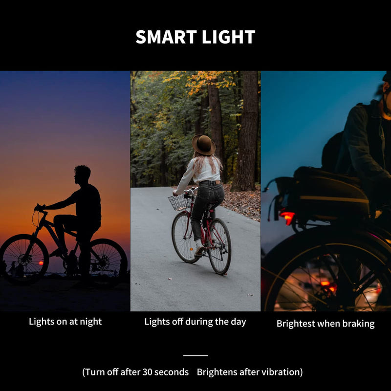 Load image into Gallery viewer, ROCKBROS Q3 Smart Bike Brake & Tail Light
