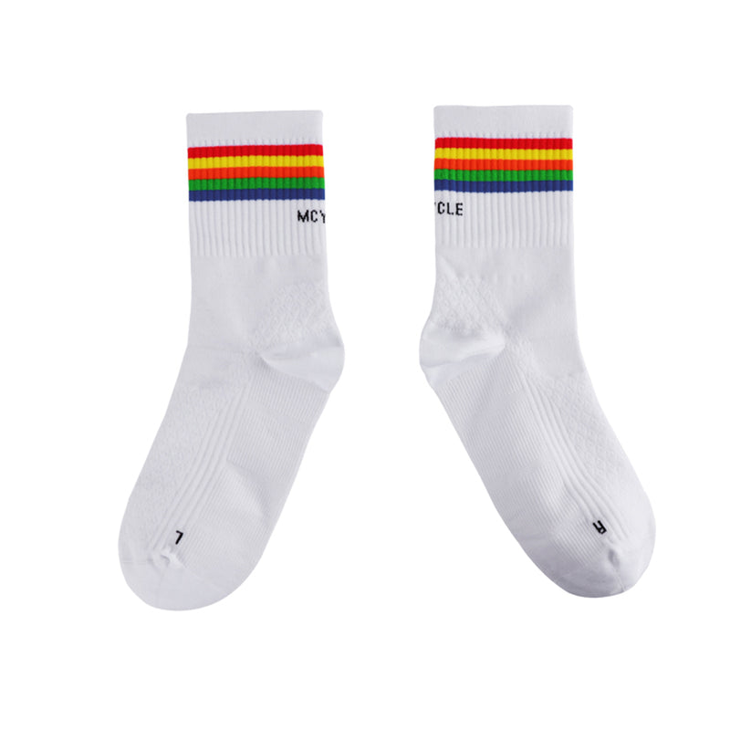 Load image into Gallery viewer, Mcycle Multi Color Knitted Cycling Socks Sports Socks
