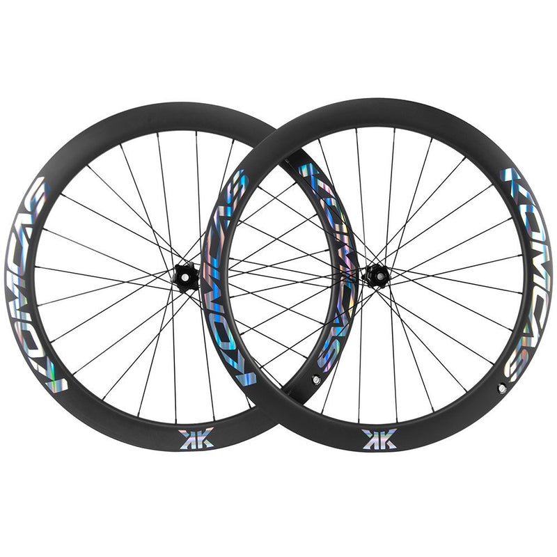Load image into Gallery viewer, KOMCAS Super 50mm Road Bike Carbon Wheel Rim Brake