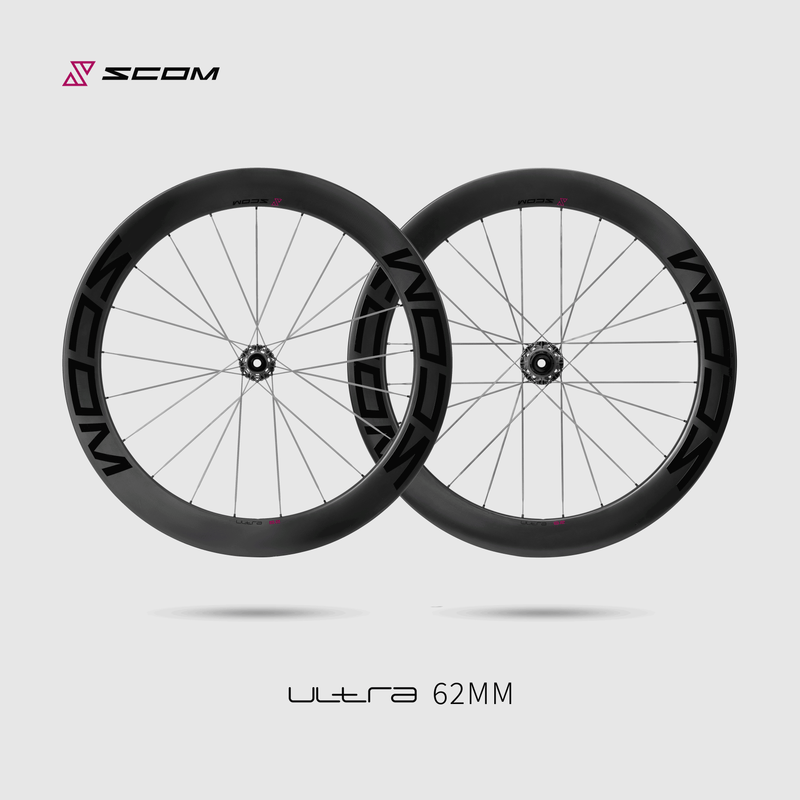 Load image into Gallery viewer, SCOM Ultra Road Carbon Wheels Disc Brake