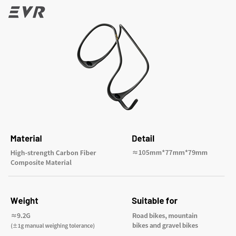 Load image into Gallery viewer, EVR Ultra-Light Carbon Fiber Water Bottle Cage