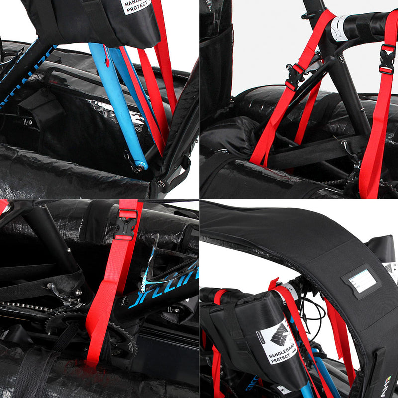 Load image into Gallery viewer, NOOYAH BK015-A Bike Travel Case No Remove Handlebar Bicycle Soft Bag