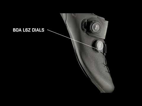 Load and play video in Gallery viewer, Shimano SH-RC703 Road Bike Shoes