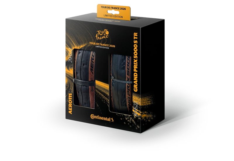 Load image into Gallery viewer, Continental Aero 111 Grand Prix 5000 S TR Tour de France 2026 Limited Edition tires Race set