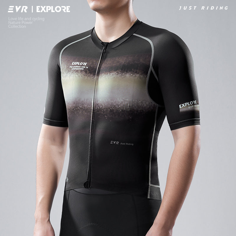 Load image into Gallery viewer, EVR Men’s EXPLORE Eternal High-Elasticity Cycling Jersey 2514C