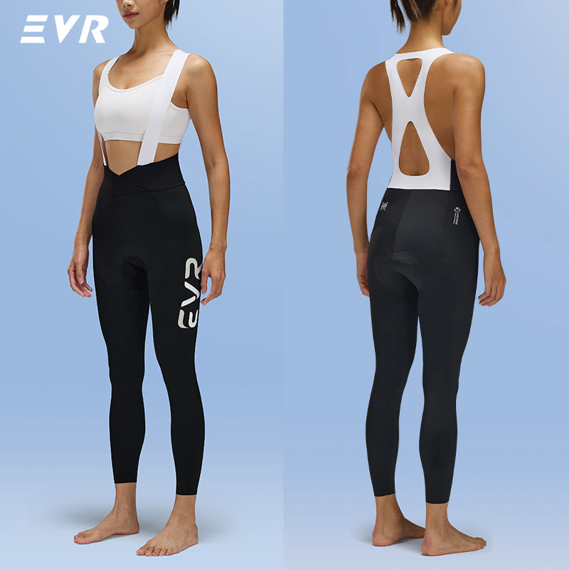 Load image into Gallery viewer, EVR Discover Series Women's Bib Cycling Tights 8102