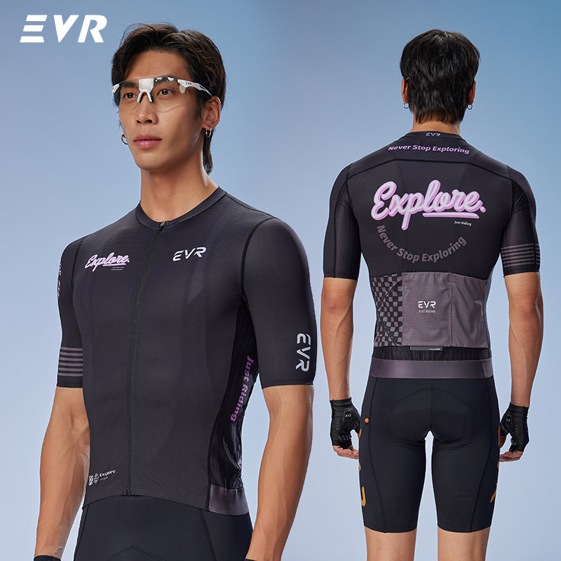 Load image into Gallery viewer, EVR Explore Graphic Series Men’s Cycling Jersey – 1154