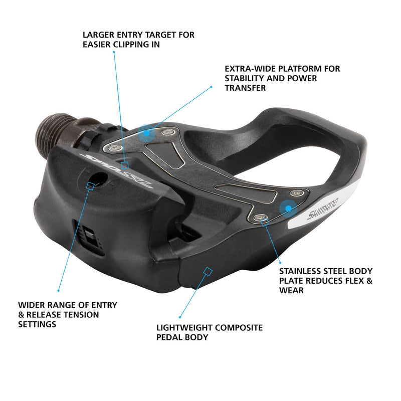Load image into Gallery viewer, Shimano PD-R550 SPD-SL Road Pedal