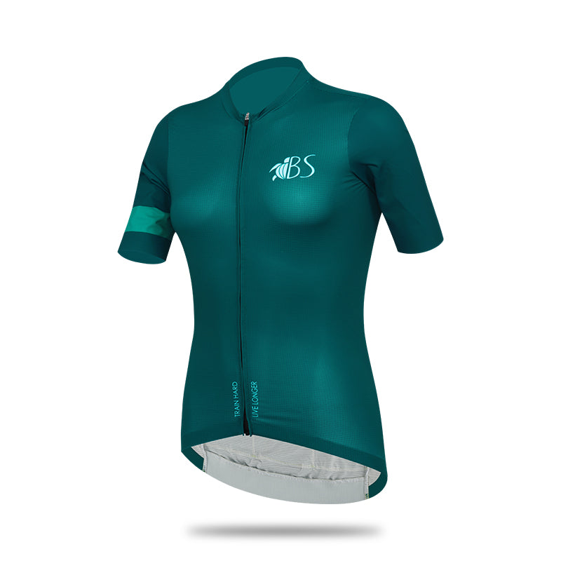 Load image into Gallery viewer, BAULA Women Pro Cycling Jersey 010 seamless cropping cuff