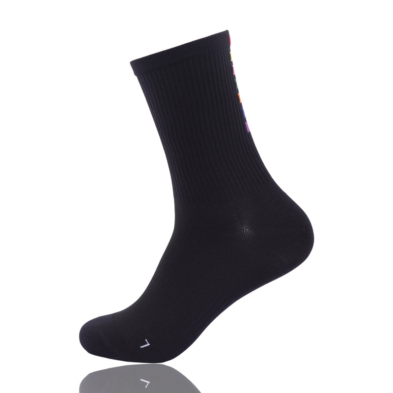 Load image into Gallery viewer, Pedal Slave Cycling Socks Bicyle Sock White/Black MP033