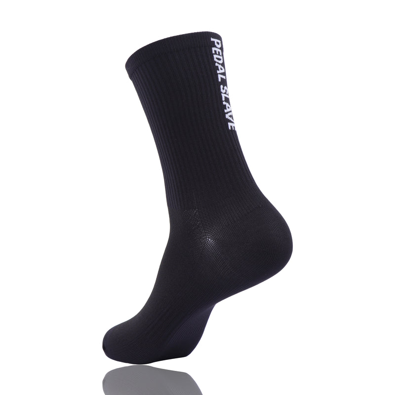 Load image into Gallery viewer, Pedal Slave Cycling Socks Bicyle Sock White/Black MP033
