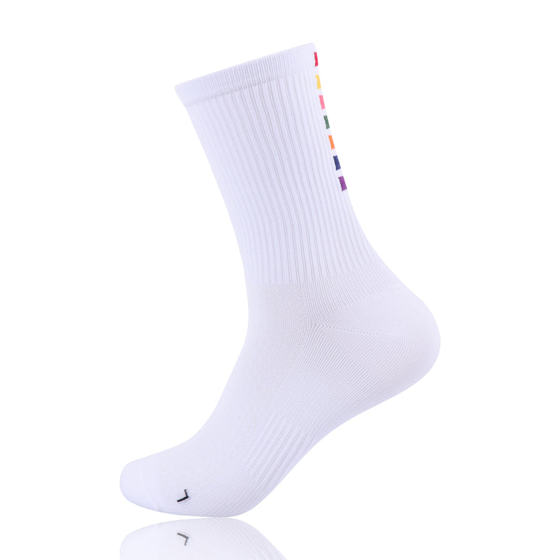 Load image into Gallery viewer, Pedal Slave Cycling Socks Bicyle Sock White/Black MP033