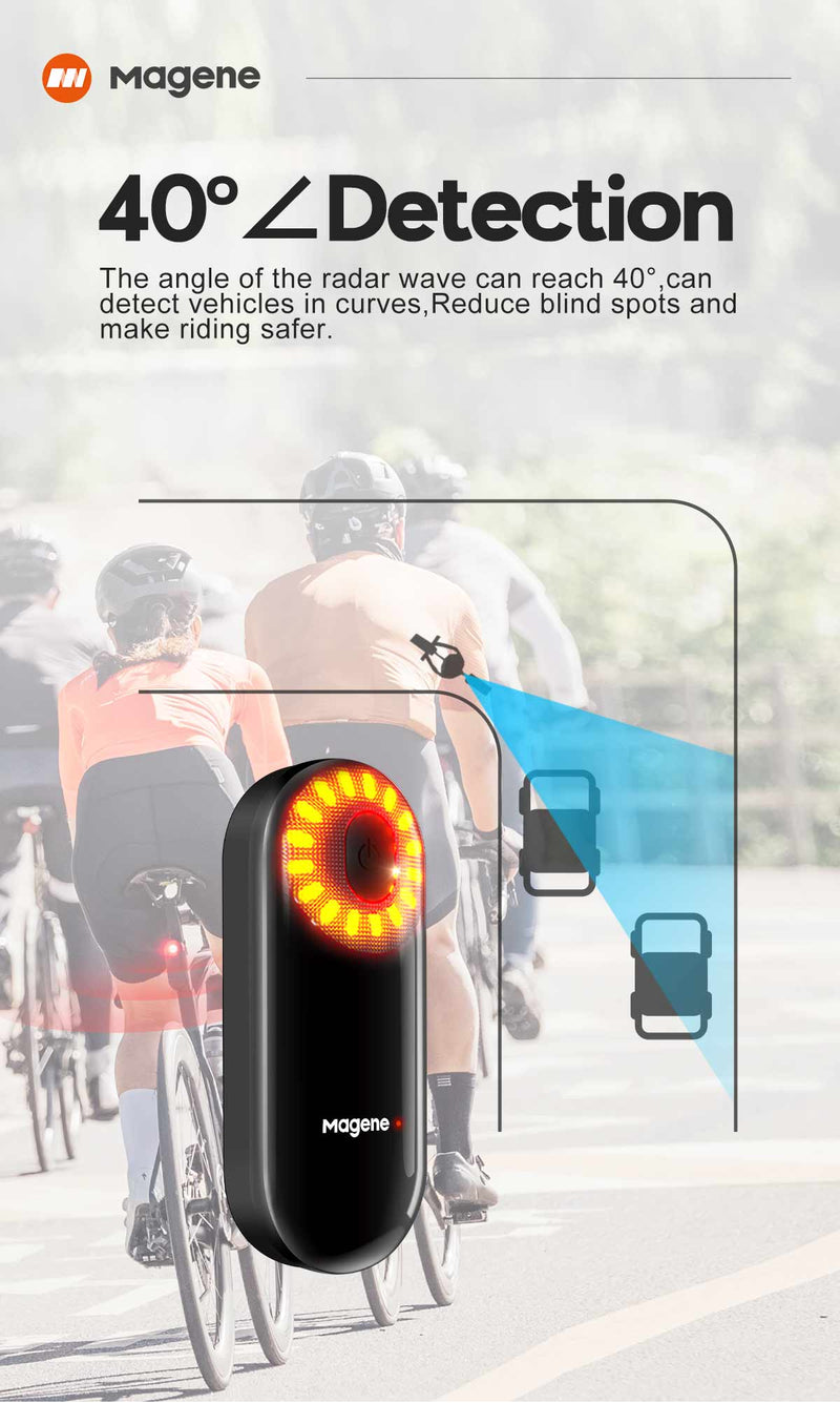 Load image into Gallery viewer, Magene L508 Radar Tail Light Rear Lights Seemee508