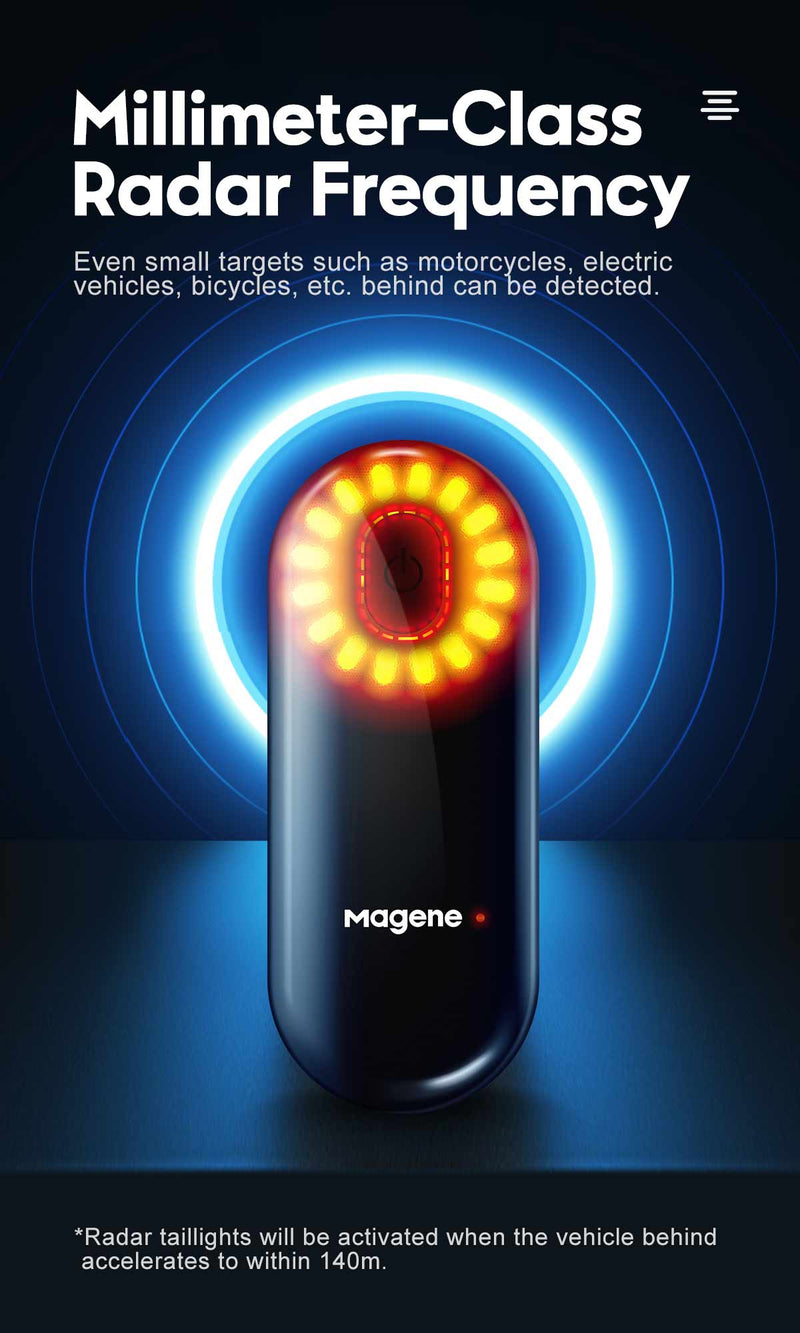 Load image into Gallery viewer, Magene L508 Radar Tail Light Rear Lights Seemee508