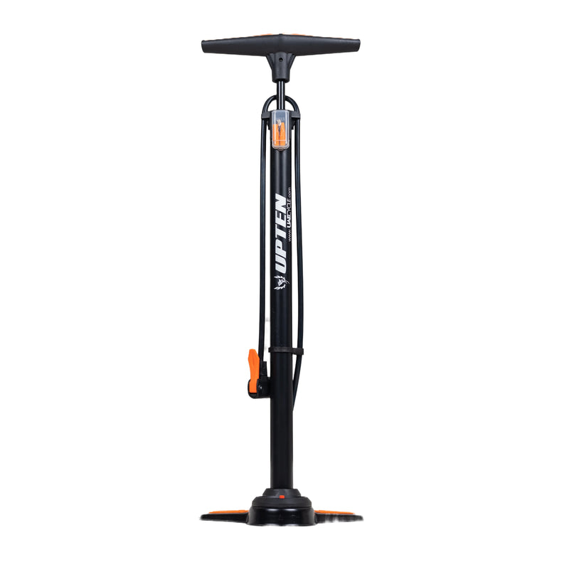Load image into Gallery viewer, Upten Bicycle Floor Air Pump  with Gauge 160 Psi Stand Foot Bike Pumps 042
