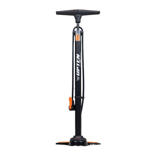 Upten Bicycle Floor Air Pump  with Gauge 160 Psi Stand Foot Bike Pumps 042