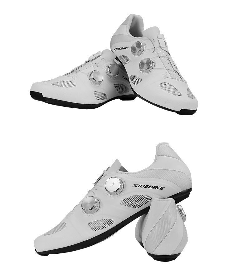 Load image into Gallery viewer, Sidebike Mircofiber Carbon Road Cycling Shoes SD027
