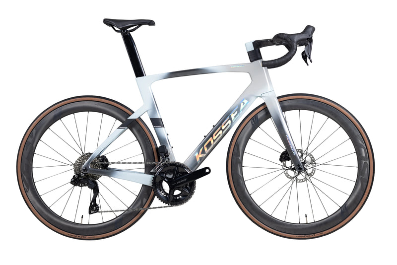 Load image into Gallery viewer, Kossea Pioneer SLR 105 Di2 Carbon Road Bike with Carbon Wheels
