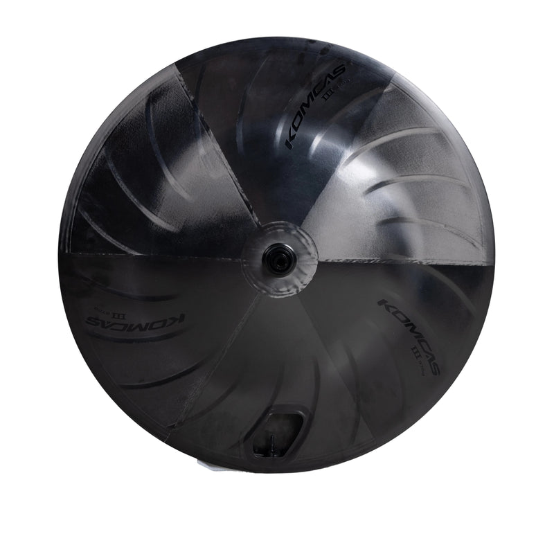 Load image into Gallery viewer, KOMCAS TT Triathlon 970g  Wind &amp; Fire  Disc Brake Carbon Rear Disc Wheel
