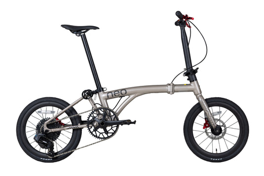 JAVA NEO 12Speed E-shifter 16 Inch Triple-fold Folding Bike