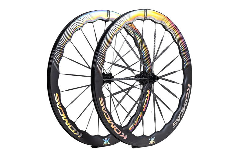 Load image into Gallery viewer, KOMCAS EVO MAX Undulating Road Bike Carbon Wheel
