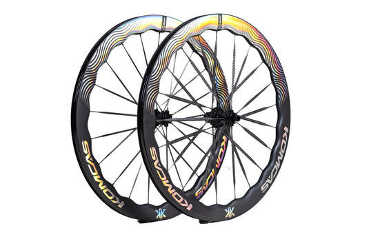 KOMCAS EVO MAX Undulating Road Bike Carbon Wheel