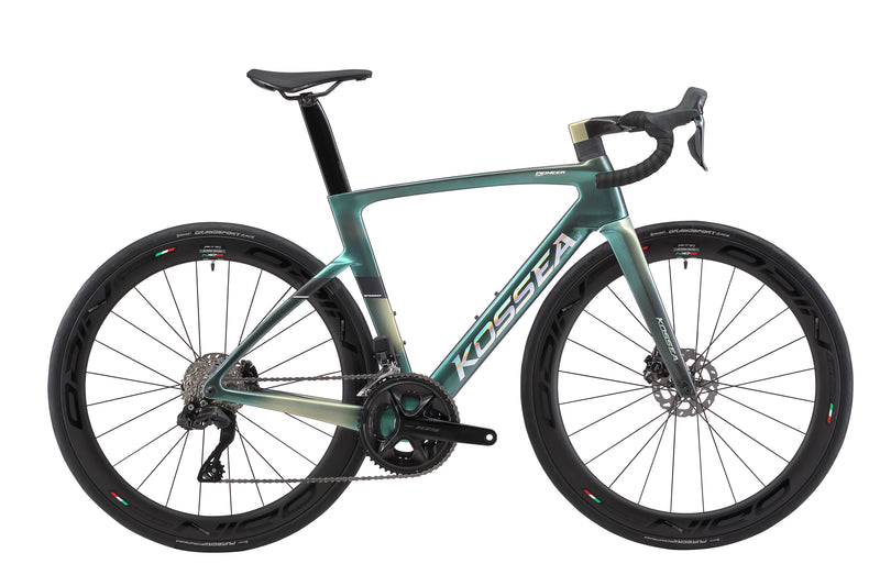 Load image into Gallery viewer, Kossea Pioneer SLR 105 Di2 Carbon Road Bike with Carbon Wheels
