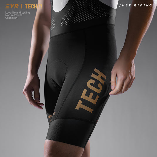 EVR TECH Men’s Gilding Pro Cycling Bib Shorts – 2608