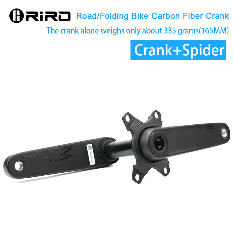 Load image into Gallery viewer, RIRO SL06 Carbon Crankset 335g 29mm Spindle
