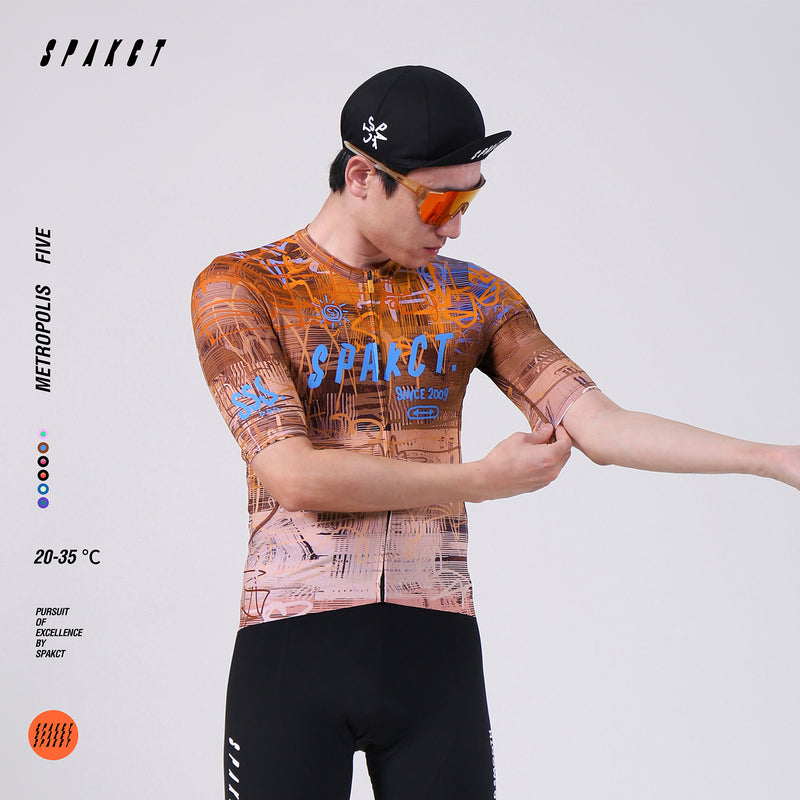 Load image into Gallery viewer, Spakct Metropolitan Pro Men's Cycling Jersey YB111132
