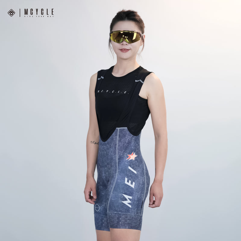 Load image into Gallery viewer, Mcycle Women's Pro Elite Cycling Bib Shorts | MK103W Series
