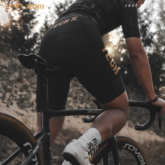 EVR TECH Men’s Gilding Pro Cycling Bib Shorts – 2608