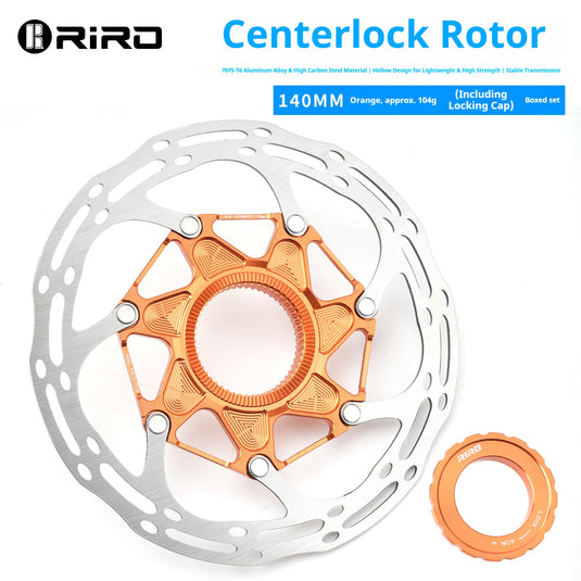 Riro DBR41 Disc Brake CNC Ice Rotor Center Lock