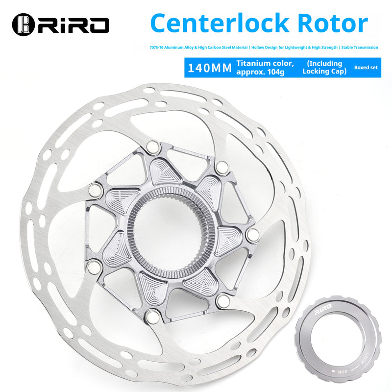 Load image into Gallery viewer, Riro DBR41 Disc Brake CNC Ice Rotor Center Lock

