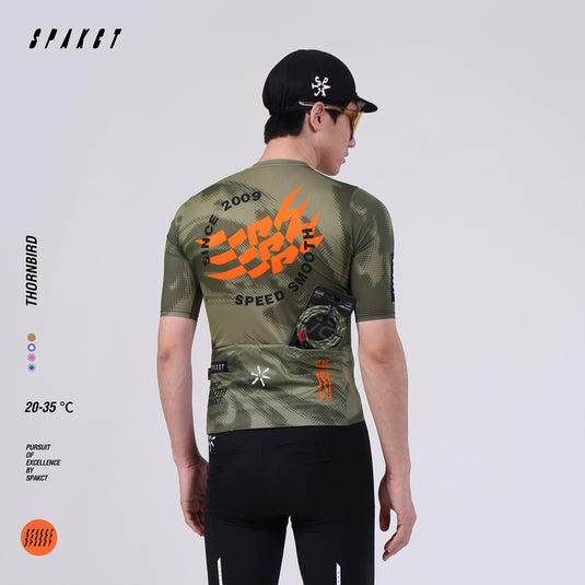 Spakct Thorn Birds Pro Men's Cycling Jersey YB111131